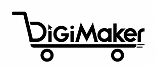 DIGIMAKER WITH LOGO trademark artwork