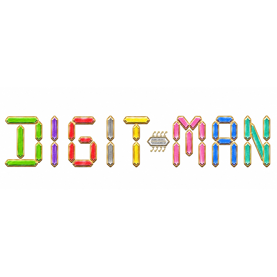 DIGIT-MAN trademark artwork