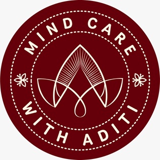 MIND CARE WITH ADITI trademark artwork