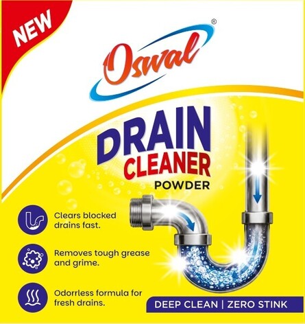 OSWAL DRAIN CLEANER trademark artwork