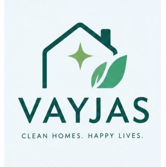 VAYJAS CLEAN HOMES.HAPPY LIVES. trademark artwork