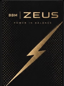 BBM ZEUS POWER IN BALANCE trademark artwork