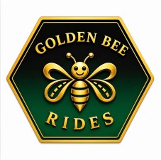 GOLDEN BEE RIDES trademark artwork