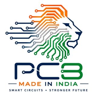 PCB MADE IN INDIA trademark artwork