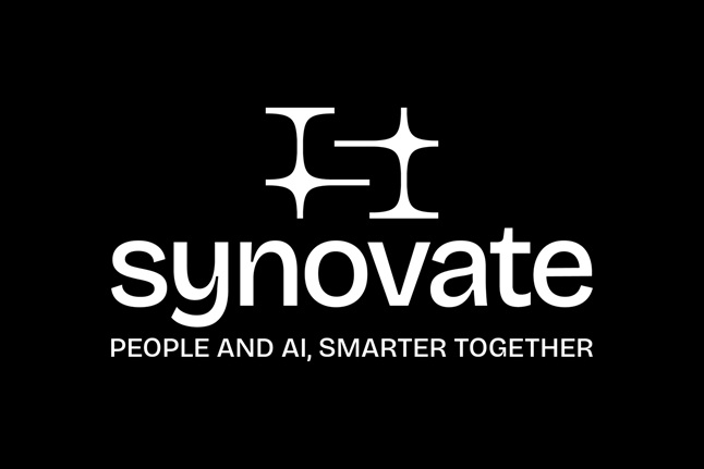 SYNOVATE-PEOPLE AND AI, SMARTER TOGETHER trademark artwork