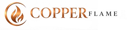 COPPER FLAME WITH THE DEVICE OF C trademark artwork