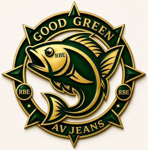 GOOD GREEN AV JEANS trademark artwork