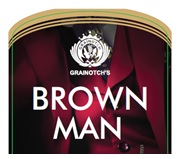 BROWN MAN trademark artwork