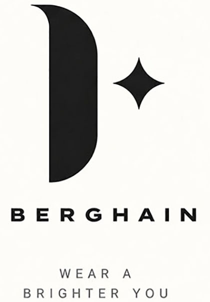 BERGHAIN – WEAR A BRIGHTER YOU trademark artwork