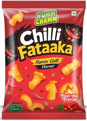 YUMM CHAMM Chilli Fataaka trademark artwork