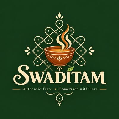 SWADITAM Authentic Taste Homemade with Love trademark artwork