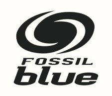 FOSSIL BLUE trademark artwork