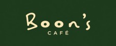BOON'S CAFE DEVICE trademark artwork