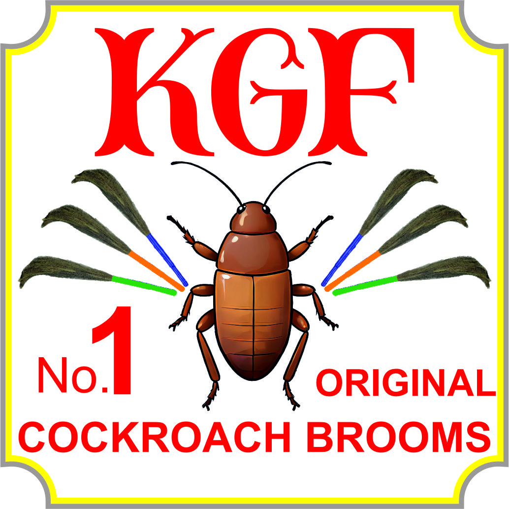 KGF No.1 Cockroach Broom trademark artwork