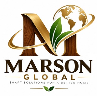 MARSON GLOBAL, SMART SOLUTIONS FOR A BETTER HOME trademark artwork