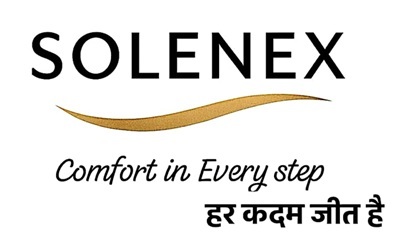 SOLENEX Comfort in Every step Har Kadam Jeet Hai trademark artwork