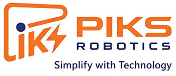 PIKS ROBOTICS – SIMPLIFY WITH TECHNOLOGY – with device of PIKS trademark artwork
