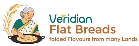 VERIDIAN FLAT BREADS - FOLDED FLAVOURS FROM MANY LANDS trademark artwork