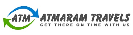ATMARAM TRAVELS : GET THERE ON TIME WITH US [with the device of ATM] trademark artwork