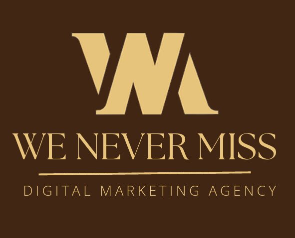 WE NEVER MISS trademark artwork