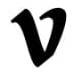 DEVICE OF V trademark artwork