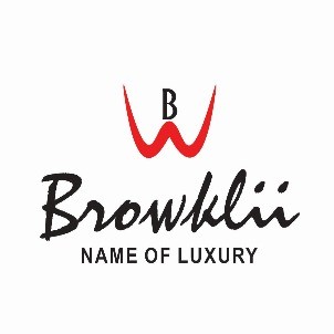 BROWKLII with tag line ‘NAME OF LUXURY’ trademark artwork