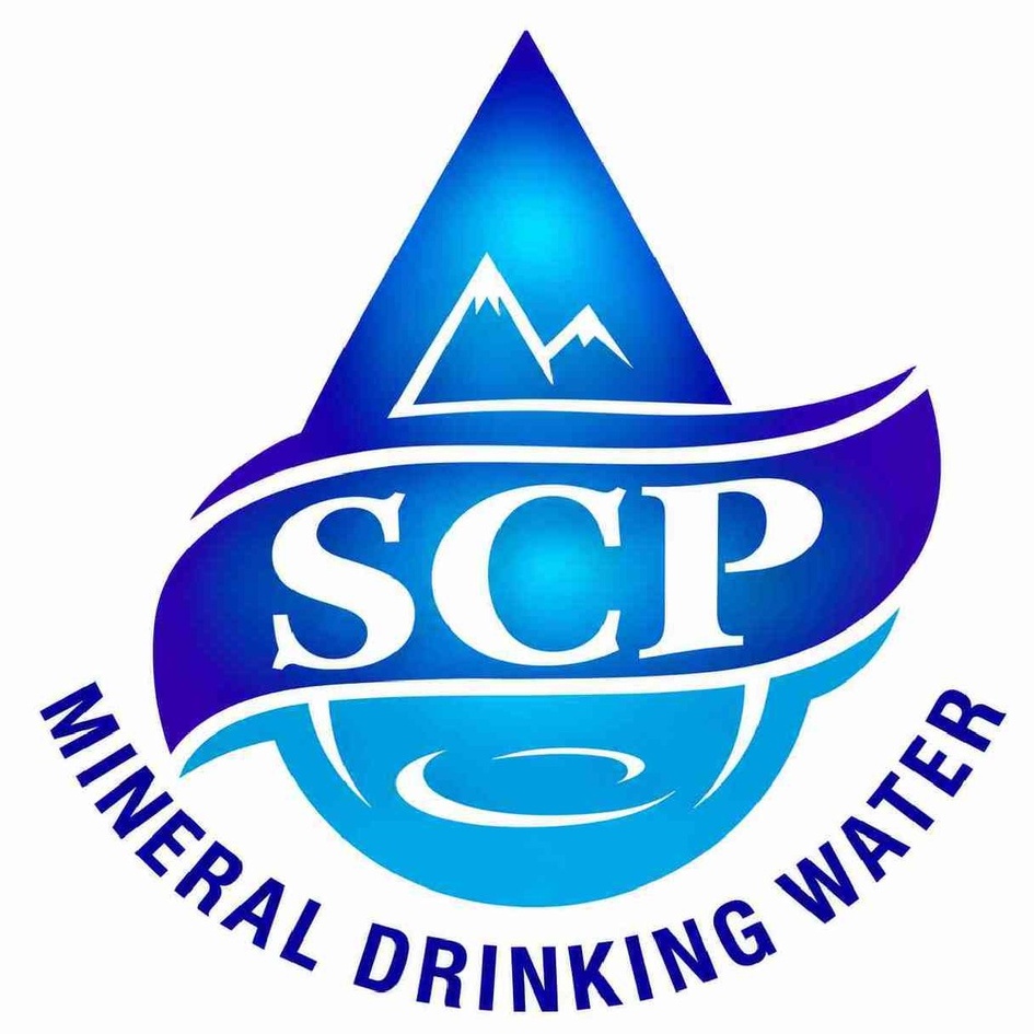 SCP MINERAL DRINKING WATER trademark artwork