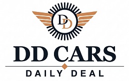 DD CARS DAILY DEAL WITH THE DEVICE OF DD trademark artwork