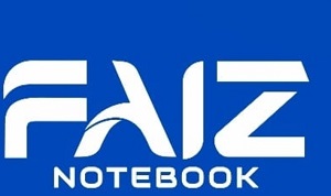 FAIZ NOTEBOOK trademark artwork