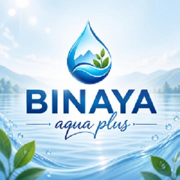 DEVICE OF BINAYA WITH TAGLINE AQUA PLUS trademark artwork