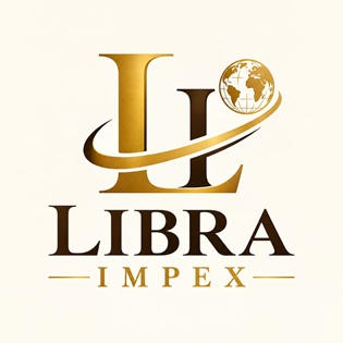 LIBRA IMPEX WITH DEVICE OF LI trademark artwork