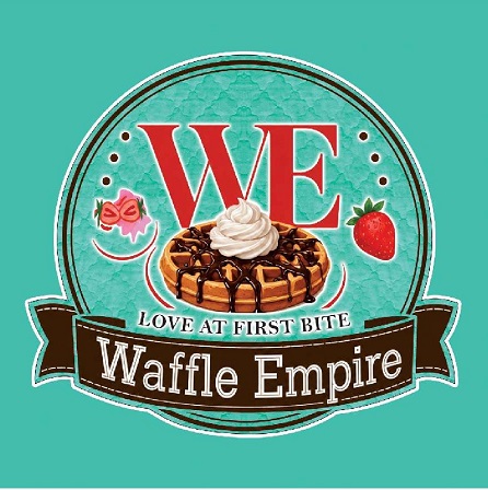 WE-Waffle Empire-LOVE AT FIRST BITE trademark artwork