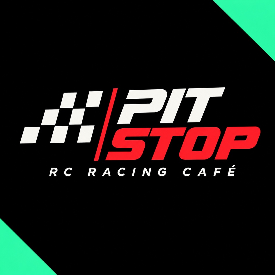 PIT STOP RC RACING CAFE trademark artwork