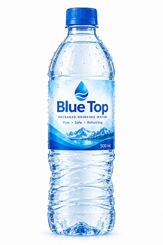 BLUE TOP trademark artwork