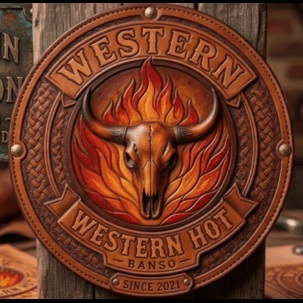 WESTERN HOT trademark artwork