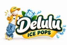 STAY DELULU ICE POPS trademark artwork