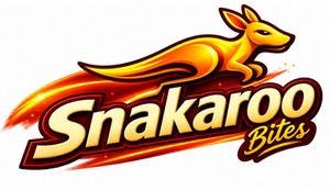 SNAKAROO BITES trademark artwork
