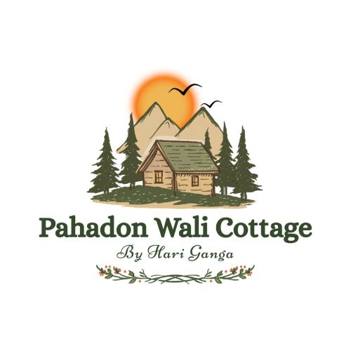Pahadon Wali Cottage By Hari Ganga trademark artwork