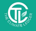 THE CLIMATE LEDGER [WITH THE DEVICE OF TCL] trademark artwork
