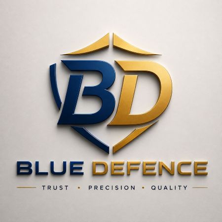 BLUE DEFENCE trademark artwork