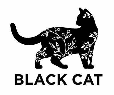 BLACK CAT trademark artwork