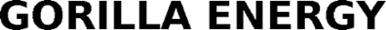 GORILLA ENERGY trademark artwork