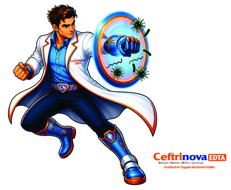 CEFTRINOVA EDTA WITH MASCOT trademark artwork