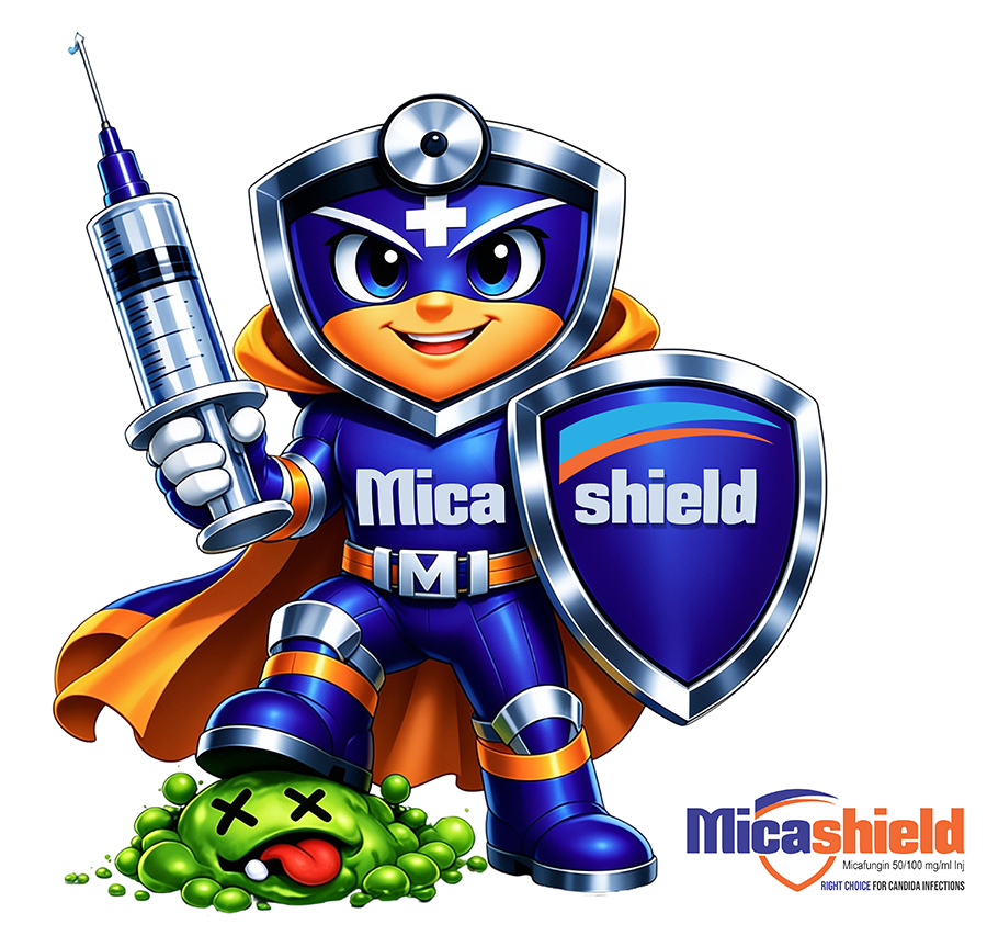 MICASHIELD WITH MASCOT trademark artwork