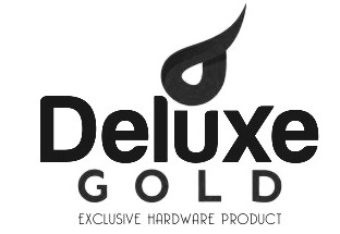 DELUXE GOLD WITH DEVICE OF "D" trademark artwork