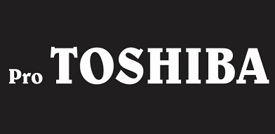 Pro TOSHIBA trademark artwork