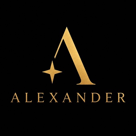 A ALEXANDER trademark artwork