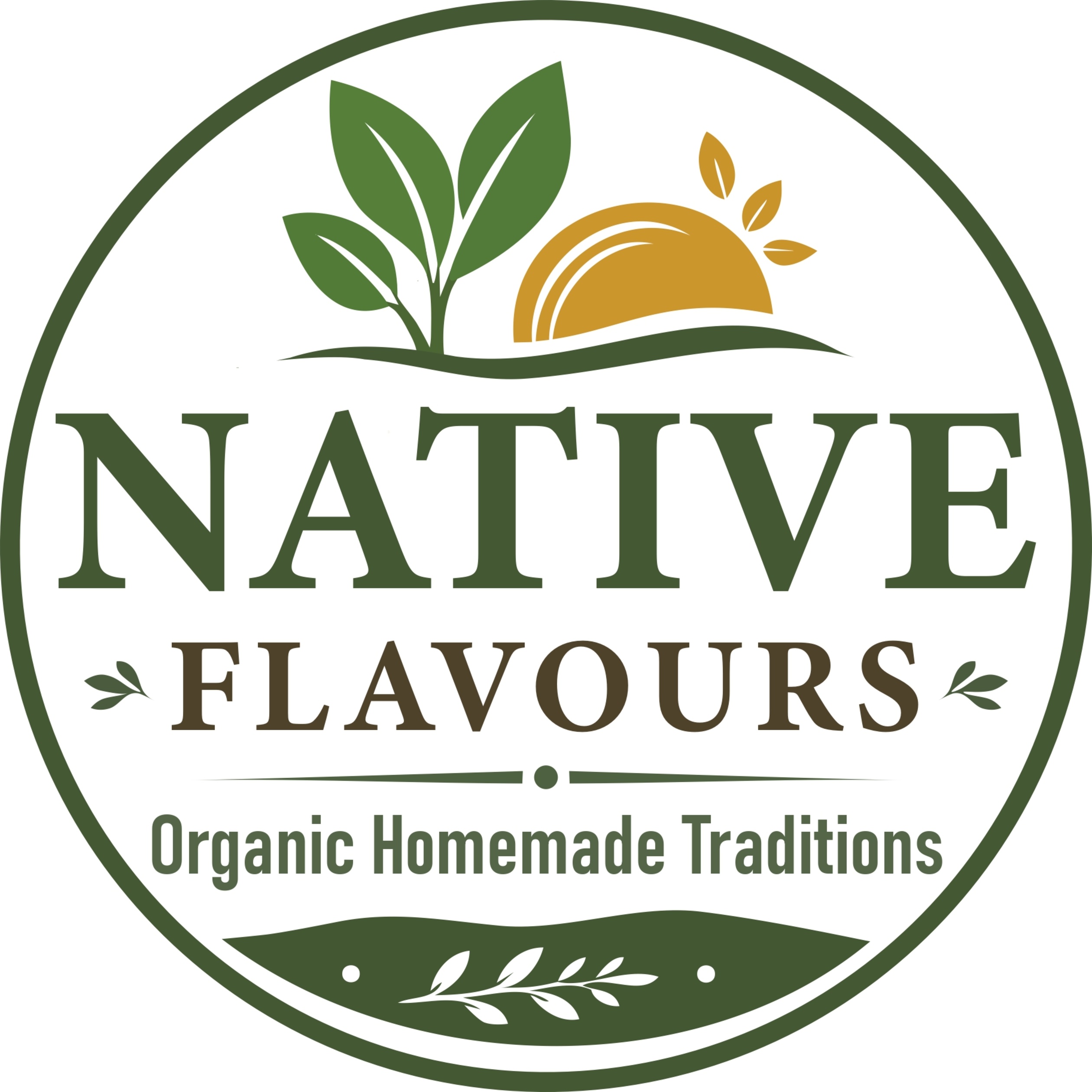 NATIVE FLAVOURS - Organic Homemade Traditions trademark artwork