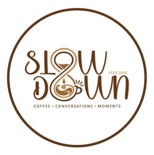 SLOW DOWN trademark artwork