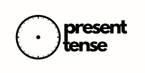 present tense (With Device) trademark artwork